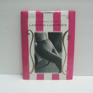 New Victoria's Secret Pantyhose Silver Cloud Sz. M